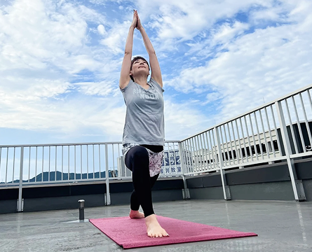 呼吸と姿勢にフォーカス